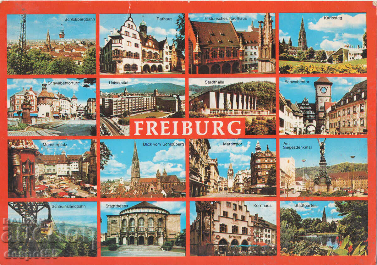 Germania. Vederi din Freiburg.