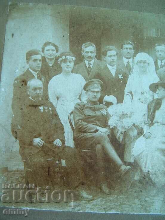 Licitație Nunta din carton foto veche Licitație Nunta din carton foto veche