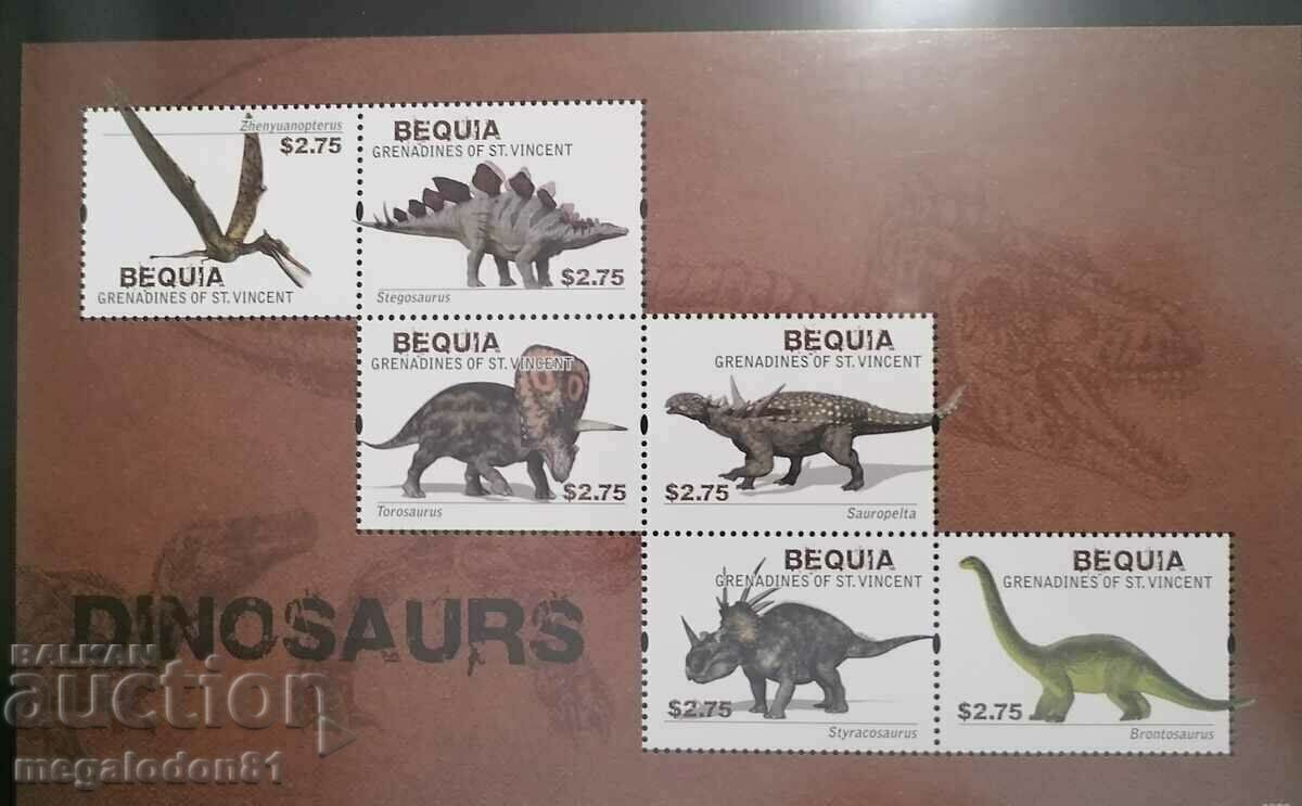 Άγιος Βικέντιος και Γρεναδίνες (Becua) - δεινόσαυροι Άγιος Βικέντιος και Γρεναδίνες (Becua) - δεινόσαυροι