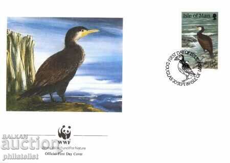 Delivery of Isle of Man 1989 - 4 issues FDC Complete Series - WWF Delivery of Isle of Man 1989 - 4 issues FDC Complete Series - WWF