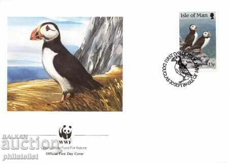 Isle of Man 1989 - 4 issues FDC Complete Series - WWF
