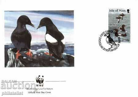 Auction Isle of Man 1989 - 4 issues FDC Complete Series - WWF Auction Isle of Man 1989 - 4 issues FDC Complete Series - WWF
