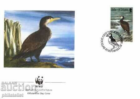 Delivery of Isle of Man 1989 - 4 issues FDC Complete Series - WWF Delivery of Isle of Man 1989 - 4 issues FDC Complete Series - WWF