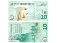 MI6MA6 - Teritoriile arctice 10 USD