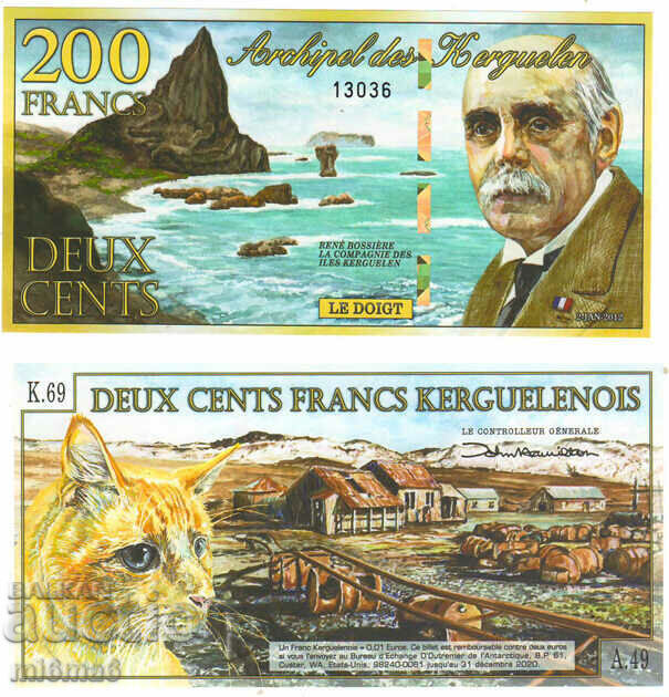 MI6MA6 - Kergeland 200 francs MI6MA6 - Kergeland 200 francs