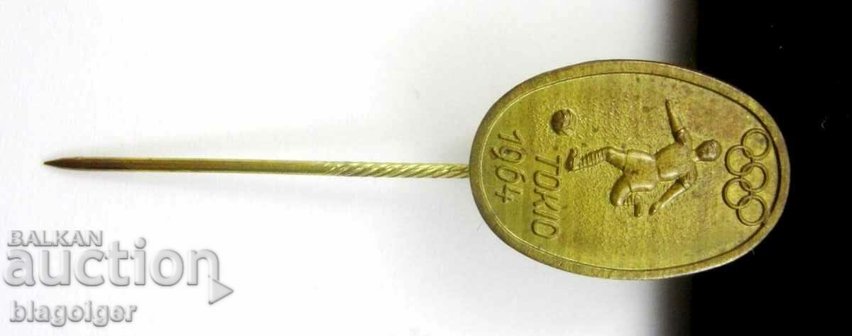 Auction Olympics-Tokyo-1964-Soccer-Rare sign Auction Olympics-Tokyo-1964-Soccer-Rare sign
