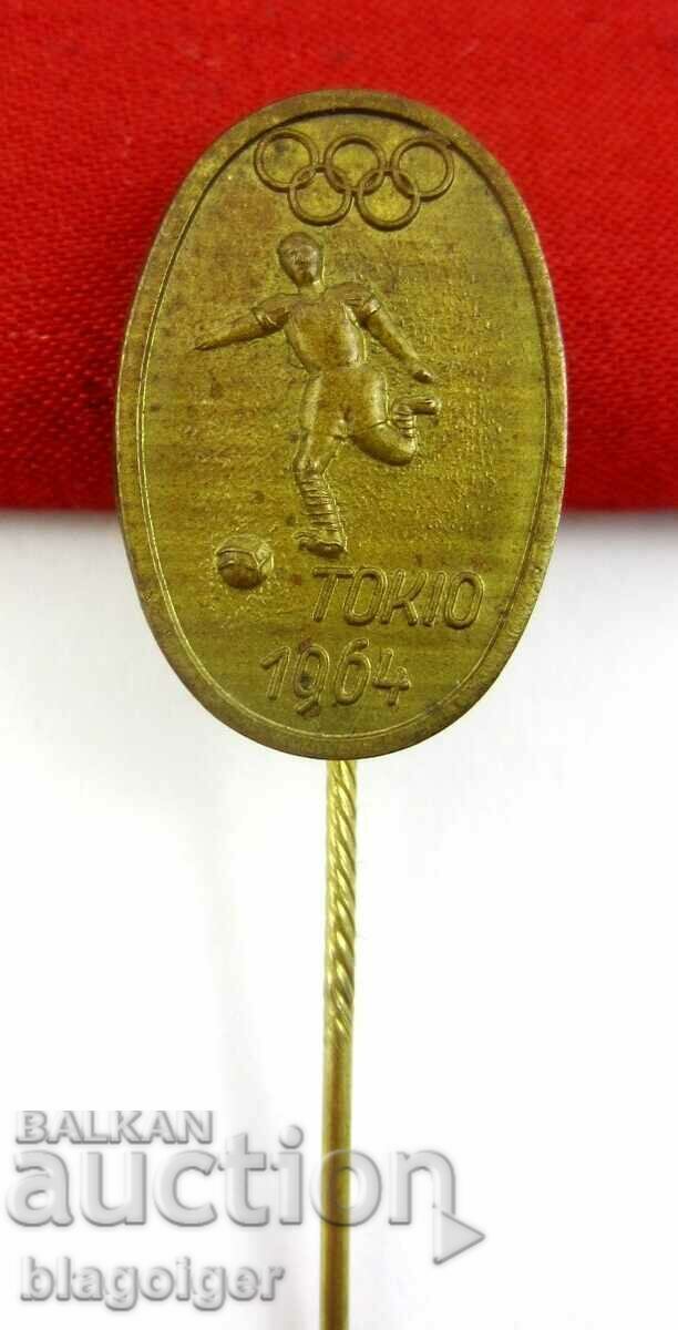Delivery of Olympics-Tokyo-1964-Soccer-Rare sign Delivery of Olympics-Tokyo-1964-Soccer-Rare sign