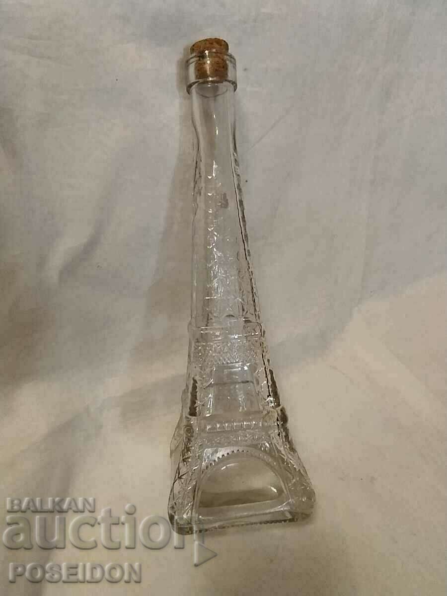 BOTTLE IN THE SHAPE OF THE EIFFEL TOWER