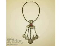 Beautiful old ladies jewelry with Ottoman and Austrian coins