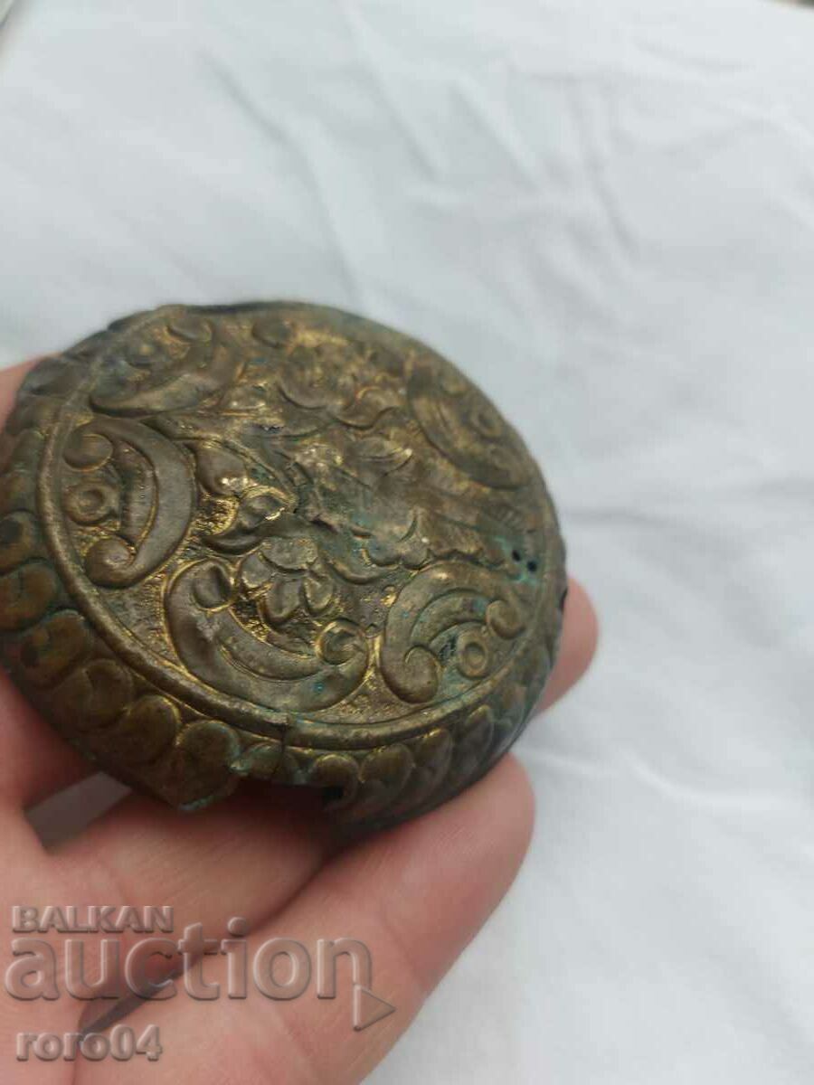 LID - GOLD PLATED - POCKET WATCH - 6 LID - GOLD PLATED - POCKET WATCH - 6