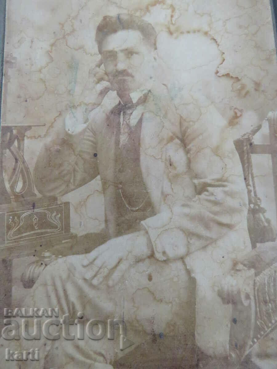 OLD PHOTO - CARDBOARD - PHOTO FAKIROV - SOFIA with price € 7.99 | 15.63 BGN