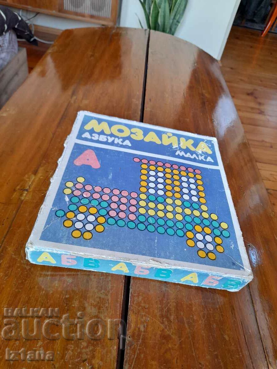 Old Children's Mosaic Little Alphabet Old Children's Mosaic Little Alphabet