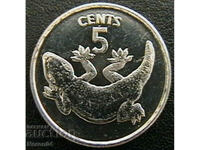 5 цента 1979, Кирибати