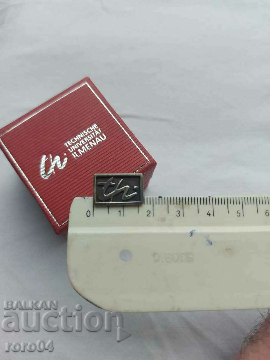 Licitație insignă de argint - 925 Licitație insignă de argint - 925
