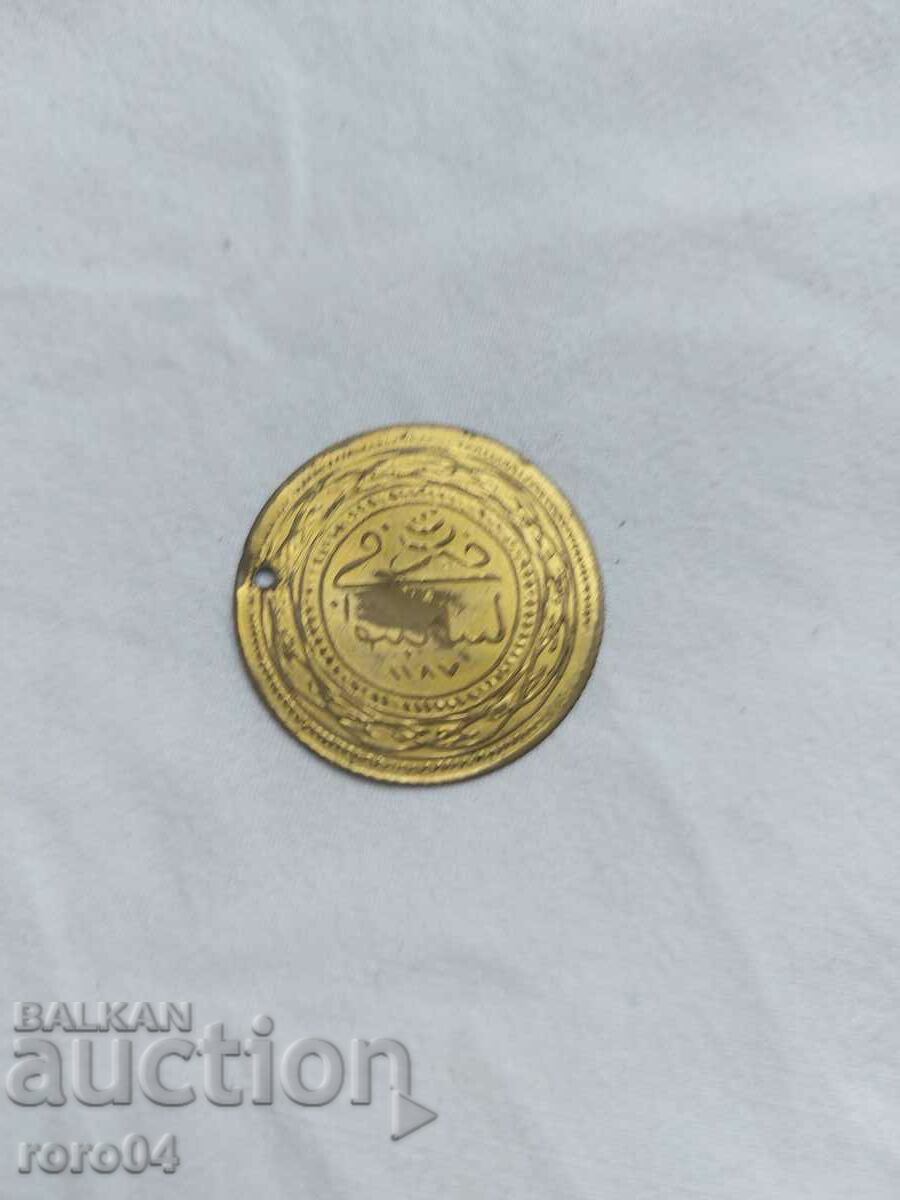 BRASS PENDAR FOR JEWELRY - 5 - GOLD PLATED - 6 BRASS PENDAR FOR JEWELRY - 5 - GOLD PLATED - 6