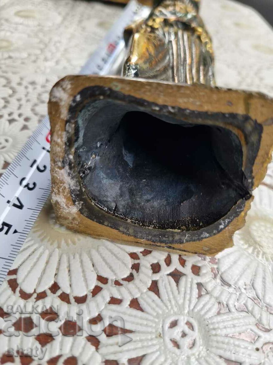 Old bronze sculpture. Figure - 5