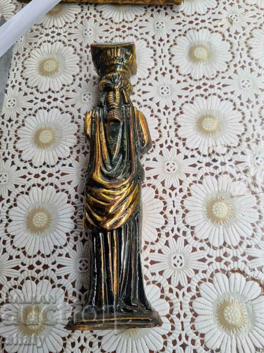 Old bronze sculpture. Figure - 7