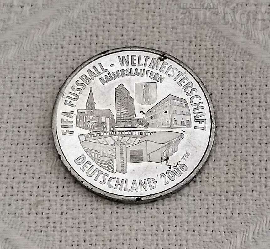 FIFA WORLD CUP GERMANY 2006 LOGO PLAQUE with price 7.00 BGN | € 3.58