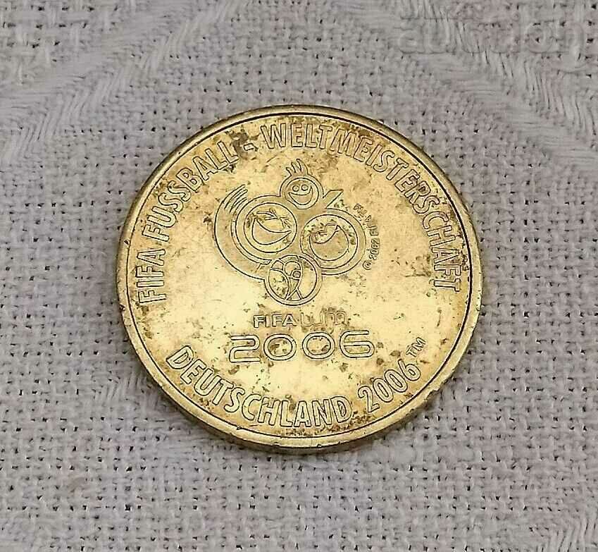 FIFA WORLD CUP GERMANY 2006 LOGO PLAQUE / with price 7.00 BGN | € 3.58 FIFA WORLD CUP GERMANY 2006 LOGO PLAQUE / with price 7.00 BGN | € 3.58