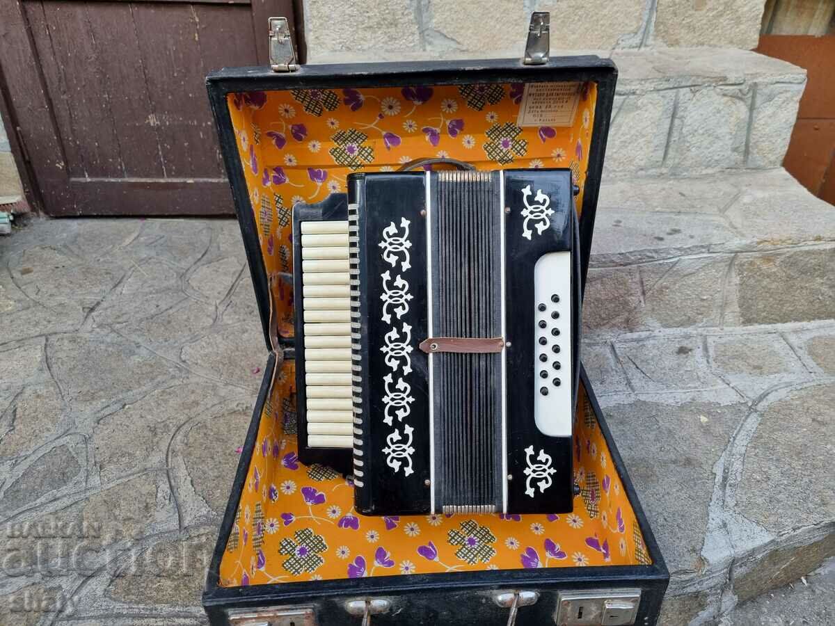 Old Russian accordion