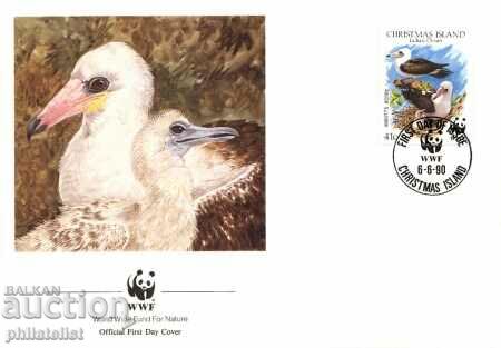 Delivery of Nativity Island 1990 - 4 issues FDC Complete series - WWF Delivery of Nativity Island 1990 - 4 issues FDC Complete series - WWF