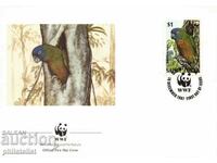 Saint Lucia 1987 - 4 pieces FDC Complete series - WWF