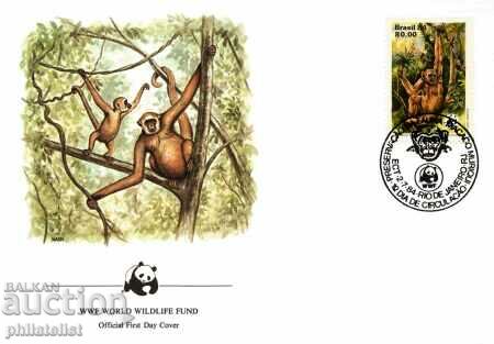 Brazil 1984 - 2 pieces FDC Complete series - WWF with price 3.00 BGN | € 1.53 Brazil 1984 - 2 pieces FDC Complete series - WWF with price 3.00 BGN | € 1.53