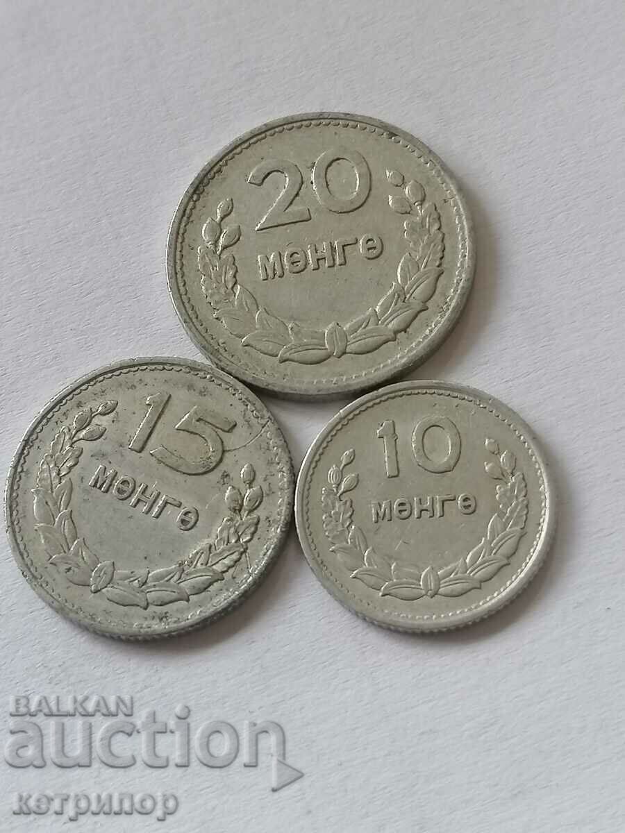 2, 5, 15  монго 1952г. Монголия