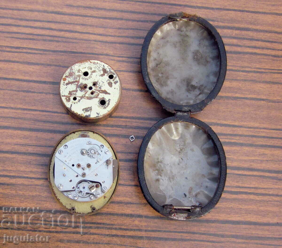 old Swiss folding alarm clock swiza - 6