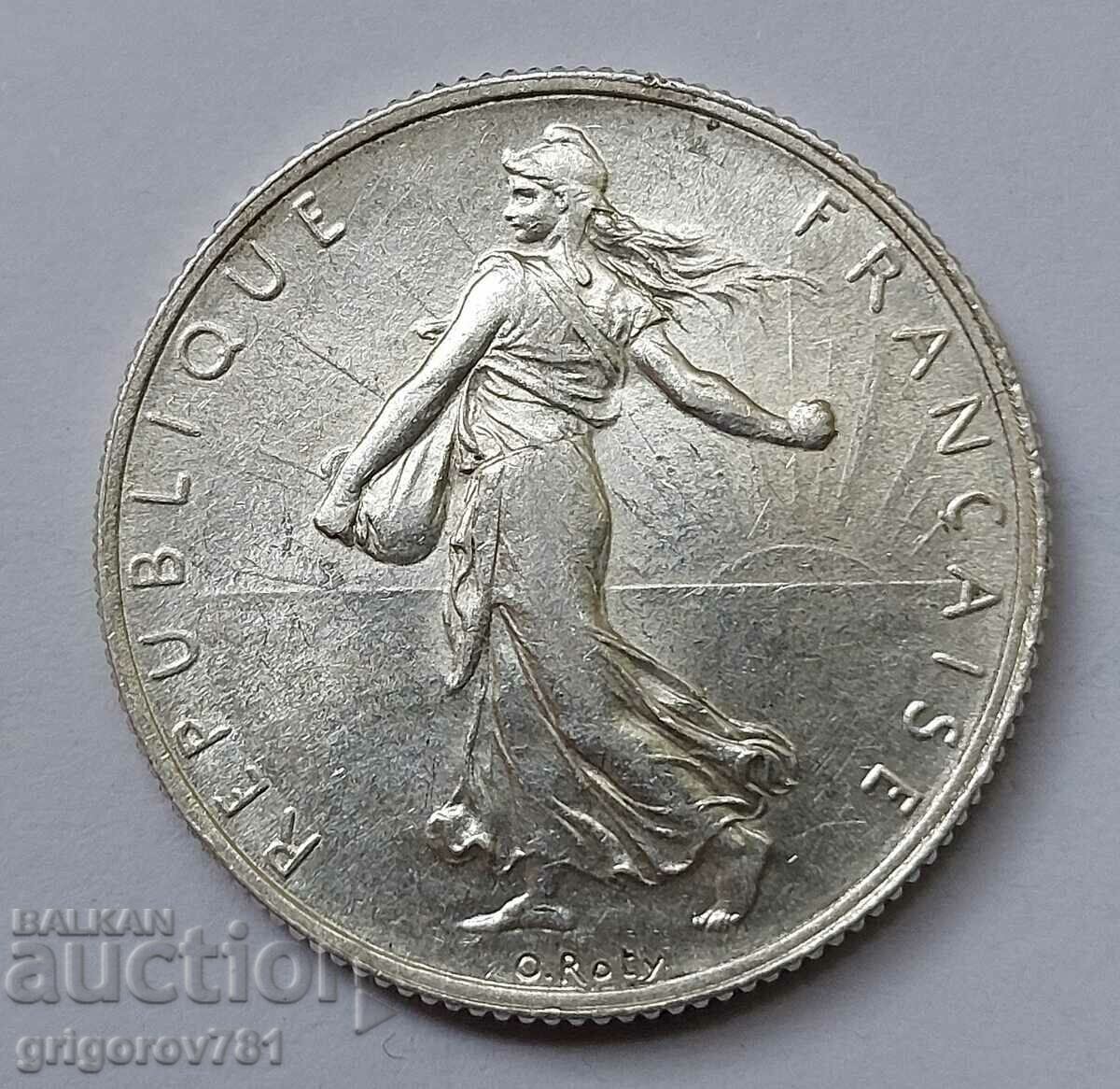 2 Φράγκα Ασήμι Γαλλία 1917 - Ασημένιο νόμισμα #48 με τιμή € 11.76 | 23.00 BGN