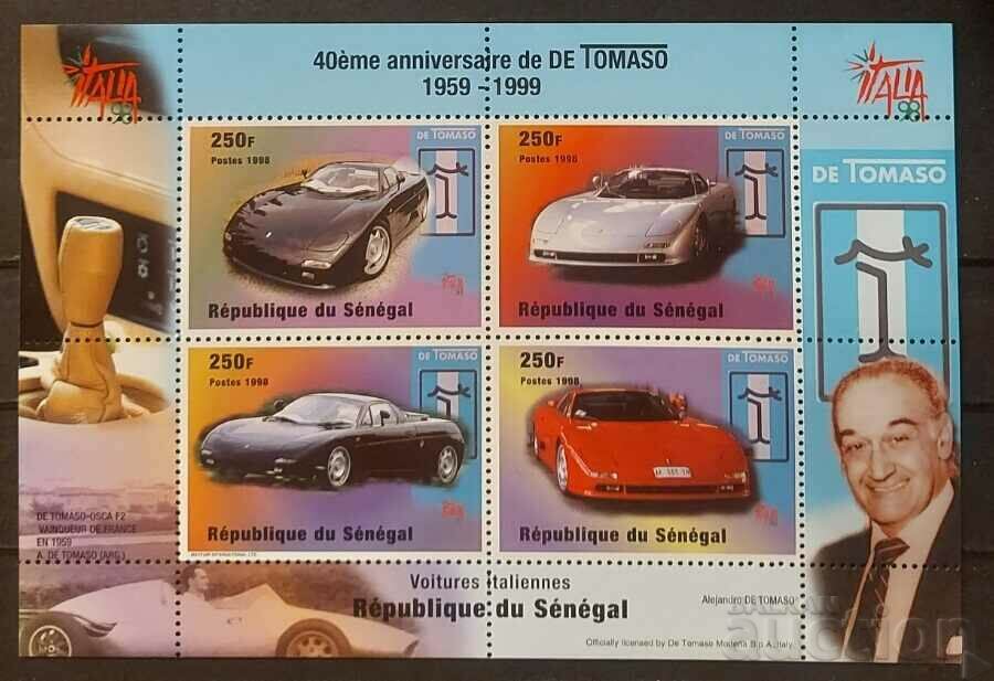 Σενεγάλη 1999 Cars Block MNH