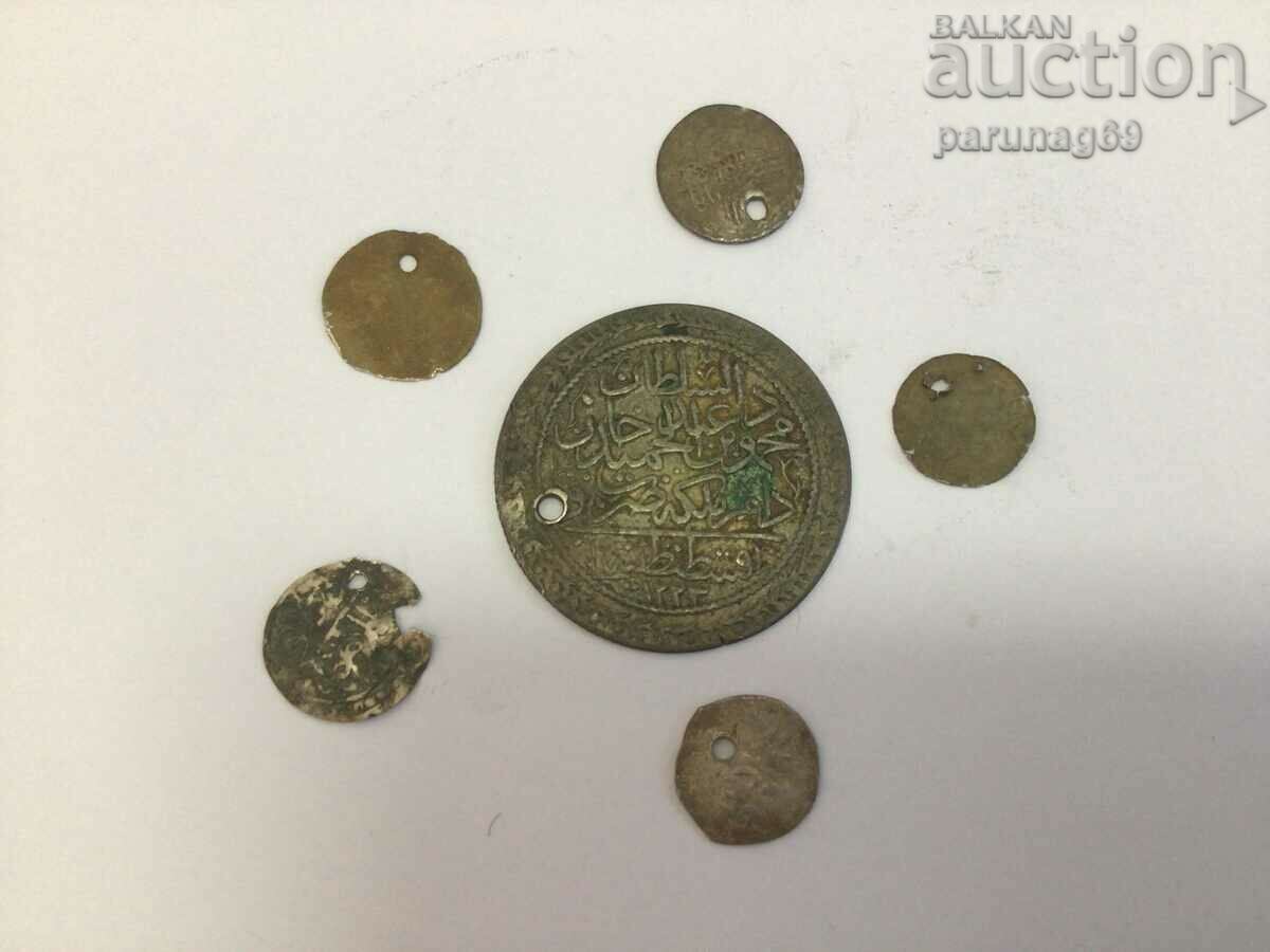 Monede de bijuterii otomane din Turcia 60 de perechi 1223/21 (L.97)