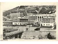 Old postcard - Rudozem, the Residential building