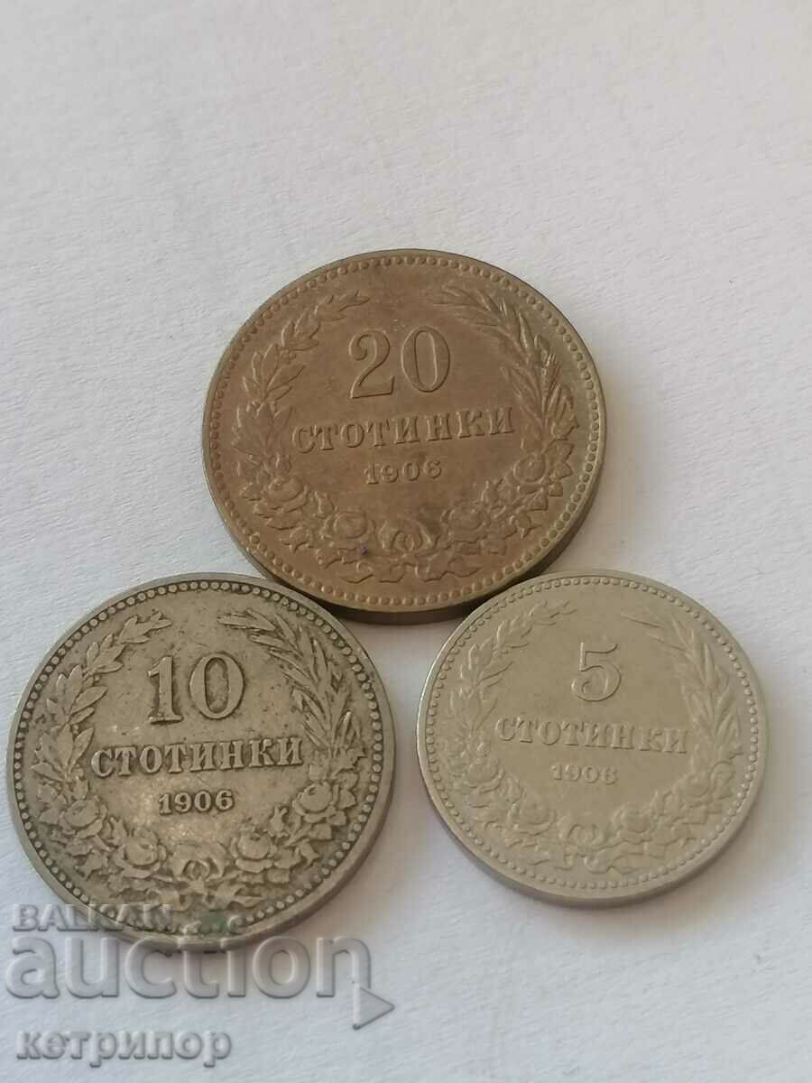 Lot of pennies 1906 Bulgaria