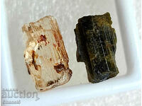 LOT OF GOLD SCAPOLIT AND GREEN TOURMALINE - (493)