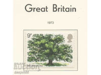 1973. Marea Britanie. Anul de plantare a copacilor.