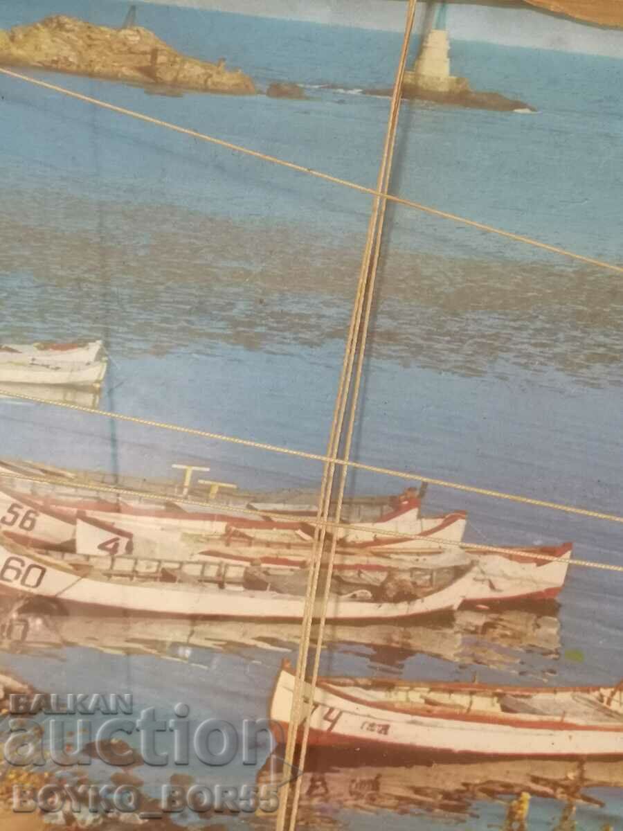 Original Bulgarian Social Realism Art Picture Photo - 7