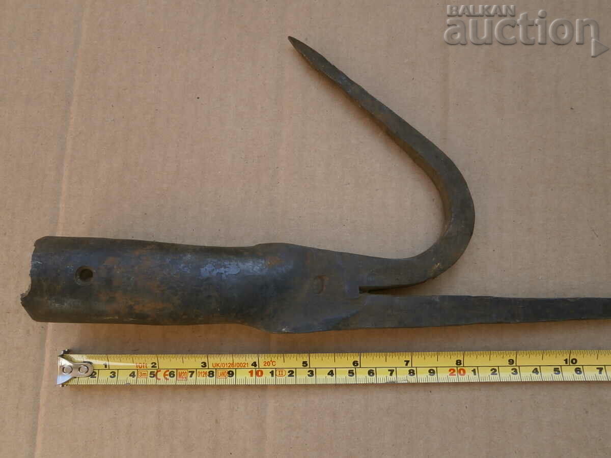 Old forged hook claw claw primitive - 6 Old forged hook claw claw primitive - 6