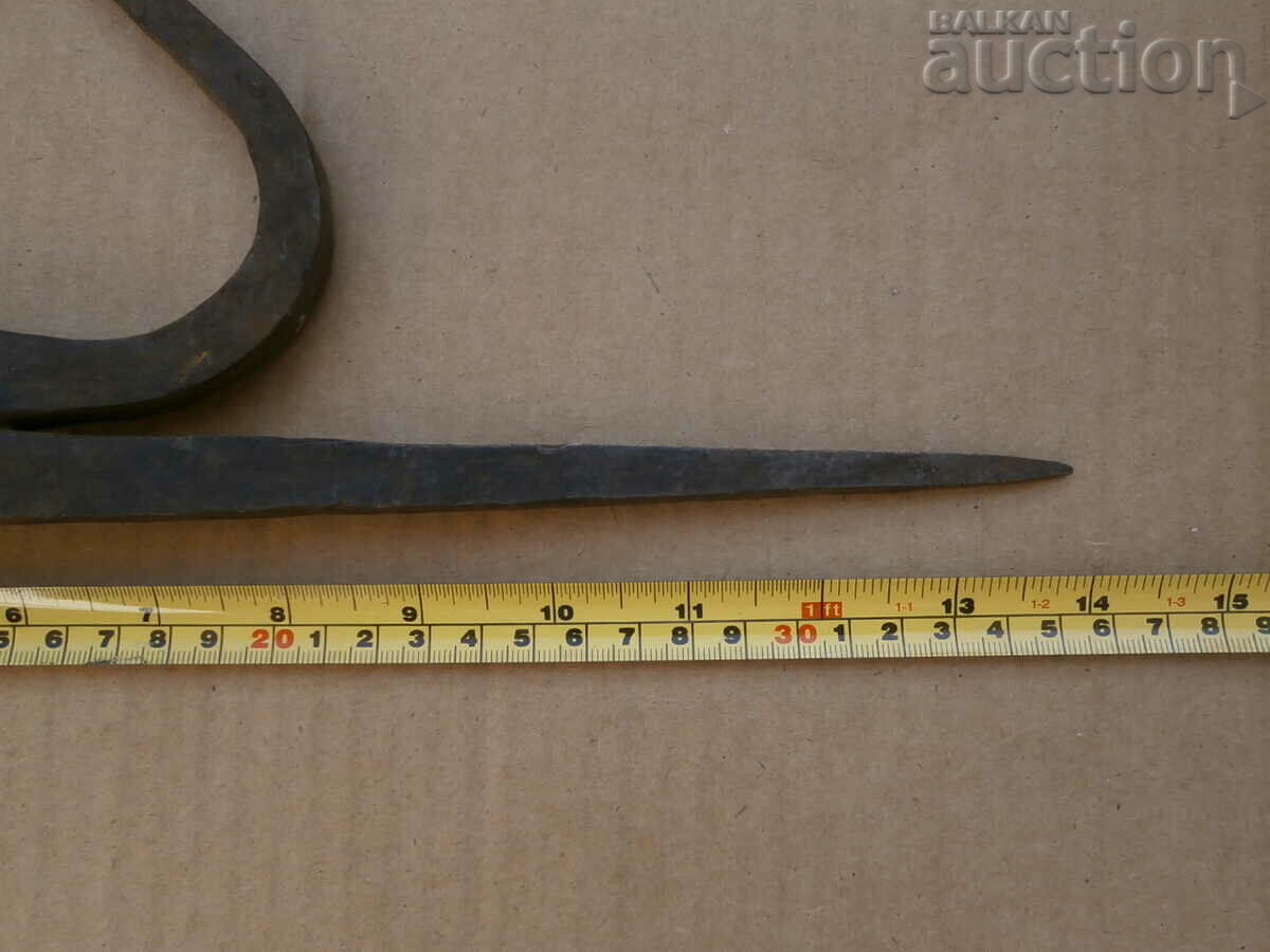 Old forged hook claw claw primitive - 7 Old forged hook claw claw primitive - 7