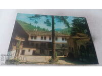 Postcard Troyan Monastery East wing 1975