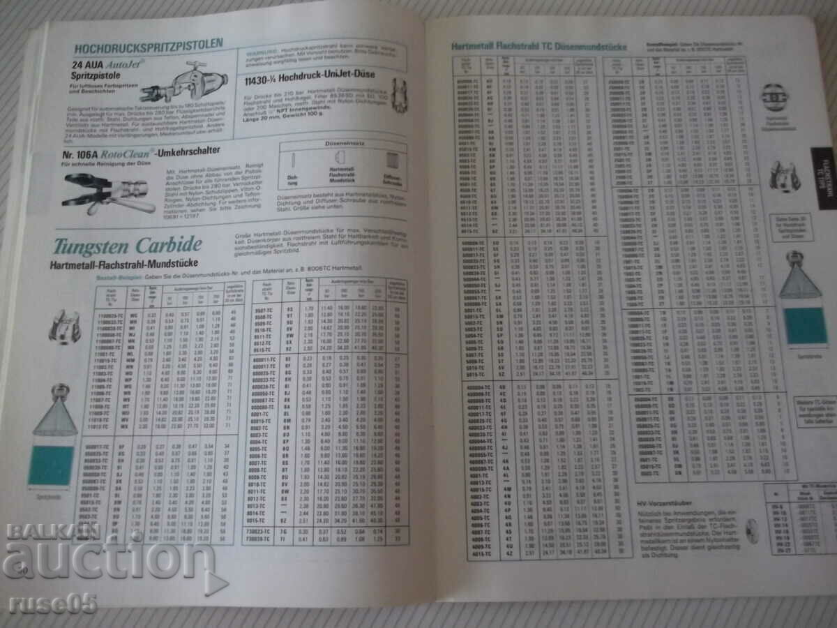 Delivery of Book "Spraying Systems - M 27 G" - 86 pages. Delivery of Book "Spraying Systems - M 27 G" - 86 pages.