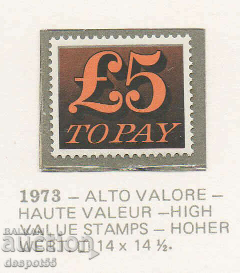 Auction  1970-74. Great Britain. Digital brands. New design.