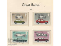 1982. Великобритания. Автомобили.