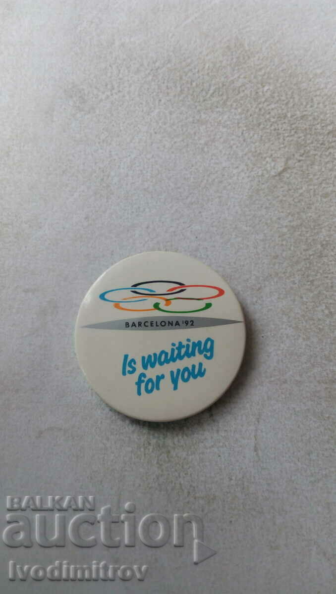 Σήμα Ολυμπιάδας Βαρκελώνης '94 Σε περιμένει
