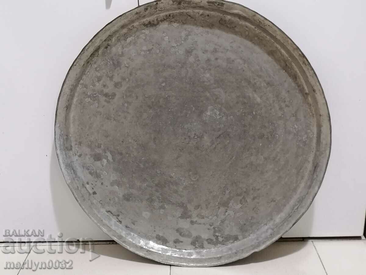 Auction An old copper baking tin tray copper pot Auction An old copper baking tin tray copper pot