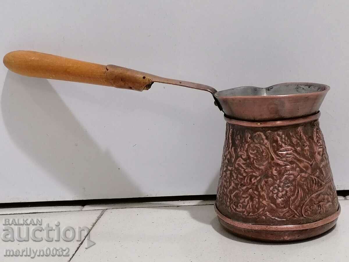 Copper plastic, copper cezve, art coffee pot with price 69.00 BGN | € 35.28 Copper plastic, copper cezve, art coffee pot with price 69.00 BGN | € 35.28