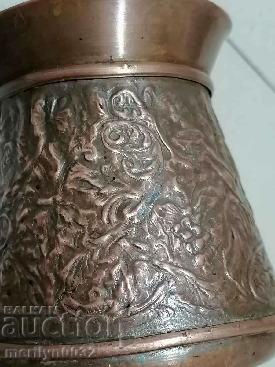 Copper plastic, copper cezve, art coffee pot - 5 Copper plastic, copper cezve, art coffee pot - 5