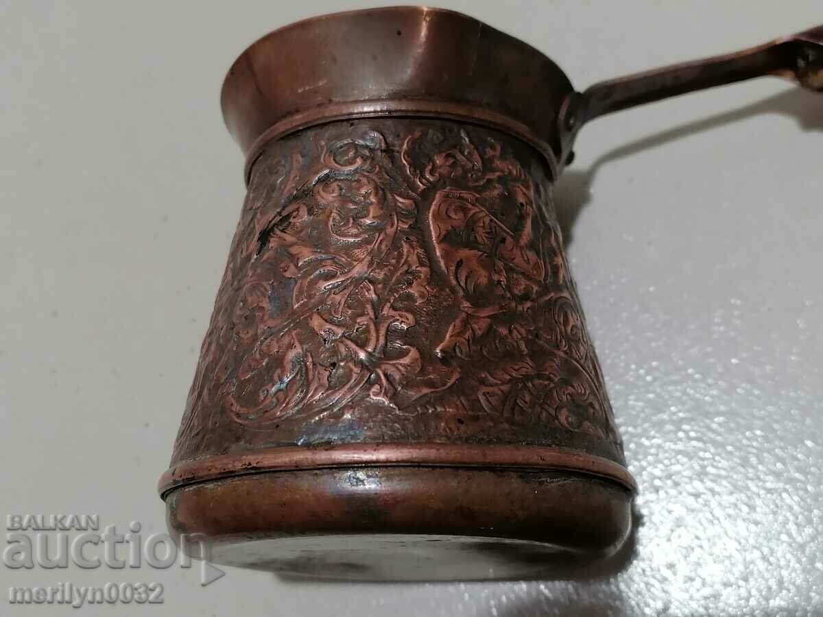 Copper plastic, copper cezve, art coffee pot - 7 Copper plastic, copper cezve, art coffee pot - 7