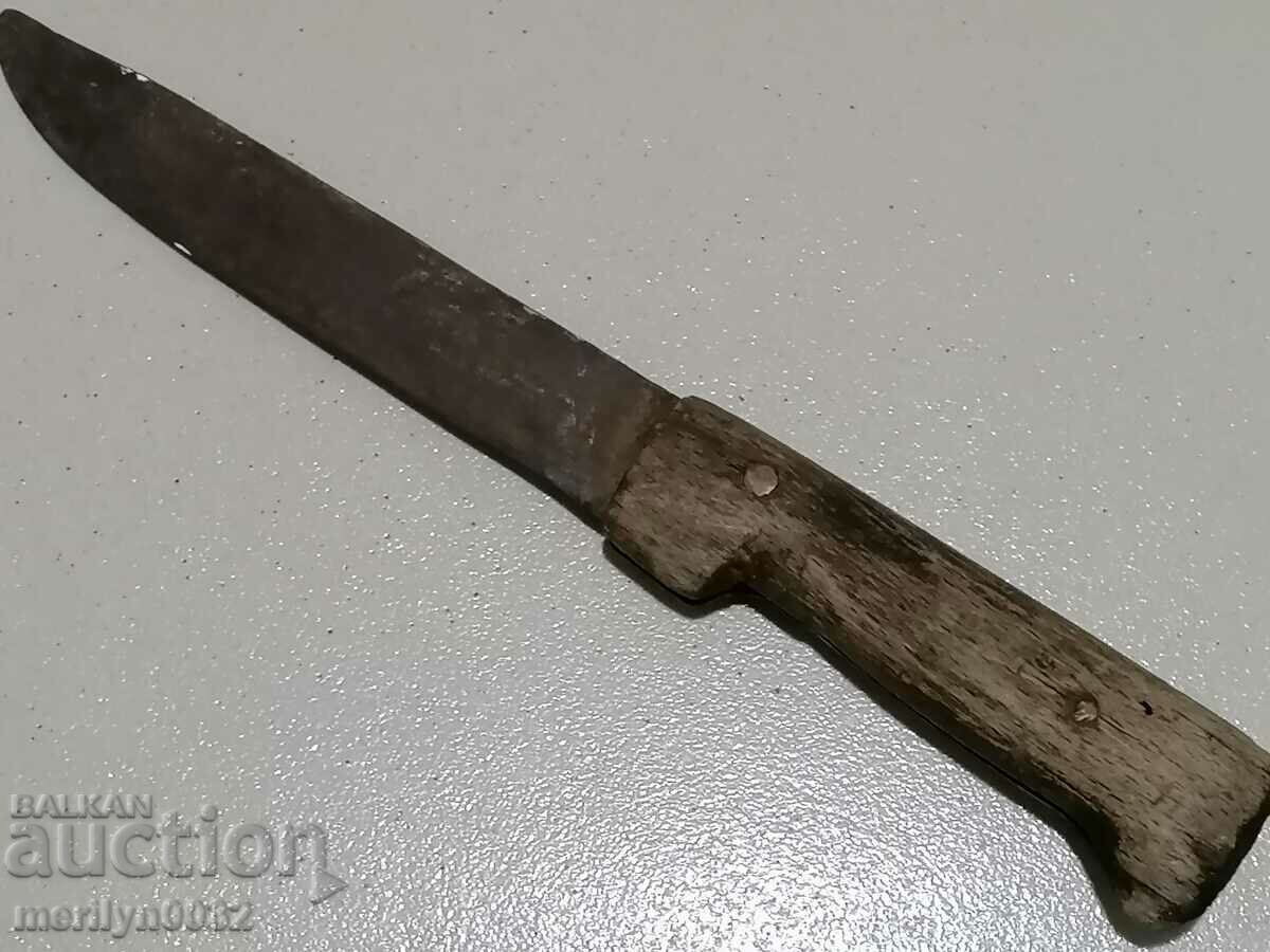 Old butcher knife - 7