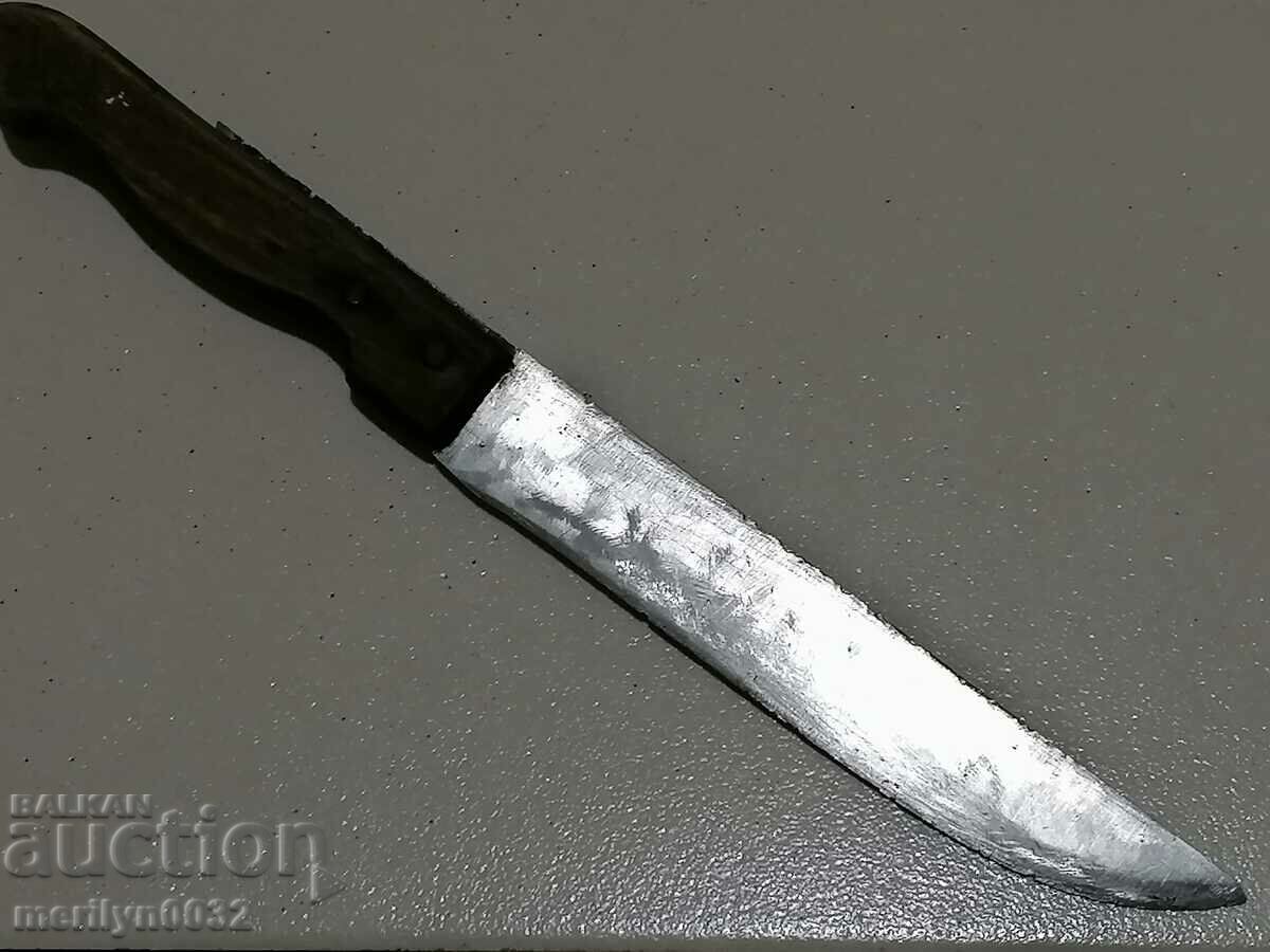 Auction Old butcher knife Auction Old butcher knife